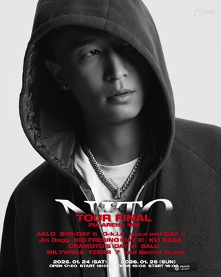 イベント詳細｜KEIJU N.I.T.O. TOUR FINAL｜ぴあアリーナMM